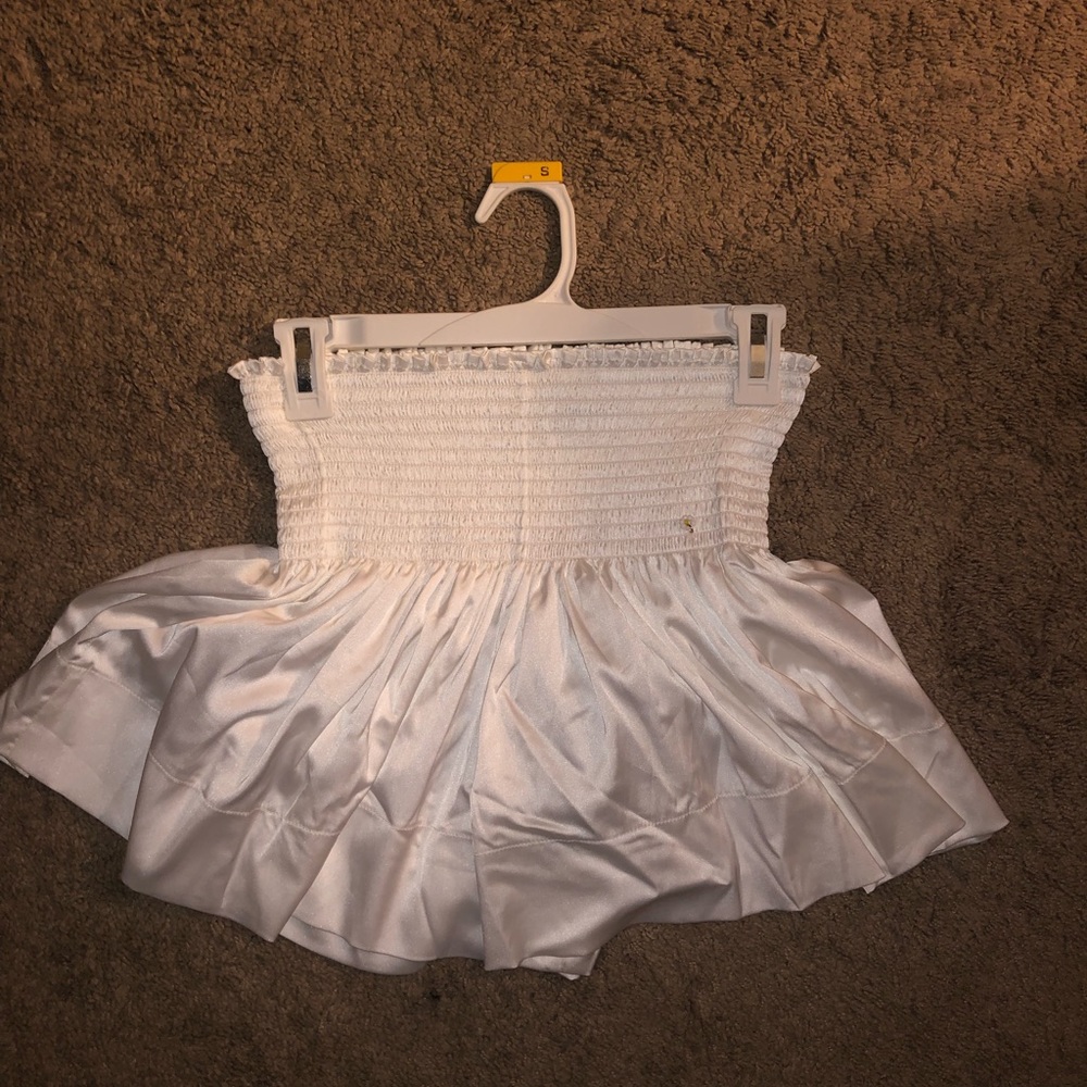 White Natural Life Skort (Koch Erica Dupe!!)